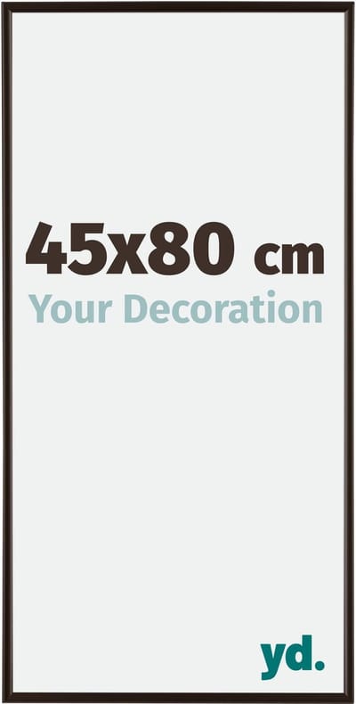 Your Decoration - Fotolijst 45x80 cm - Kunststof - Antraciet - Evry