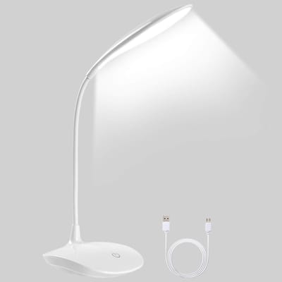 SVN®Bureaulamp led dimbaar daglicht - Tafellamp Nagelstyliste Met 11 felheid instellingen - Tafellamp - Daglichtlamp - Wit - 10cm x 8cm x 4cm