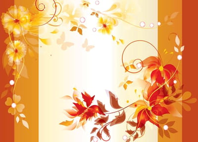 Fotobehang Floral Design | XL - 208cm x 146cm | 130g/m2 Vlies