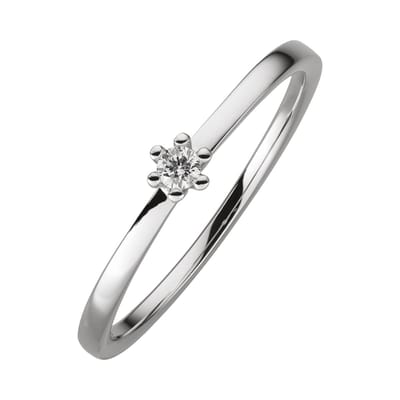 Orolino Ring Gold 750 mit Brillant 0,05ct.