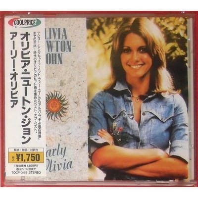 CD OLIVIA NEWTONJOHN Early Olivia TOCP3175 EMI 1995 Japan CountryFolk Gebruikt brown