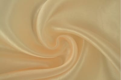 Organza stof - Champagne - 1 meter - Per meter - 150cm breed