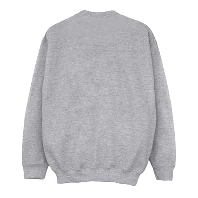 Disney Meisjes Alice In Wonderland Allemaal Gek Hier Sweatshirt (Sportgrijs)