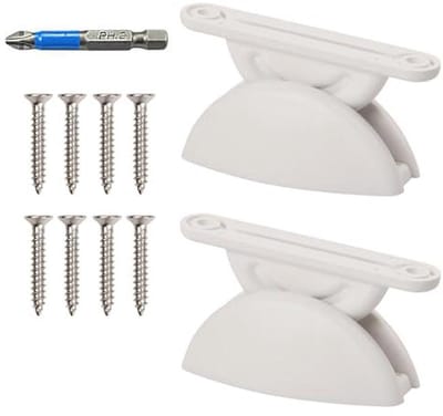 Deurhouders voor Caravan - 2 Stuks met Schroeven en Bit - Ideaal voor Campingaccessoires