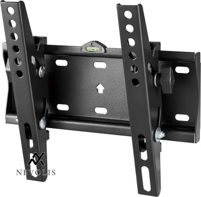 Nevolis Monitor TV Wall Mount Flach Ultra Slim Slim for 23-42 Inches Universal TV Mount N2122 TV Mount for Wall Wall Mount TV 32 Inch+ Up to 30 kg Max Vesa 200x200 mm - TV Wall Mount - TV Mount - Vesa 200x200 - 23-42 Inches - Slim .