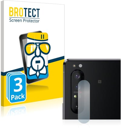 Screenprotector 3 Stuks voor Sony Xperia 1 II (ALLEEN Camera Lens) Beschermglas transparant