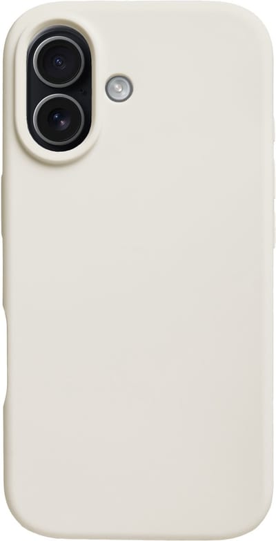 BMAX Siliconen hard case hoesje voor iPhone 17 - Hardcover - Apple - Back cover - Backcover - Beschermhoesje - Telefoonhoesje - Hard case - Telefoonbescherming - Steengrijs