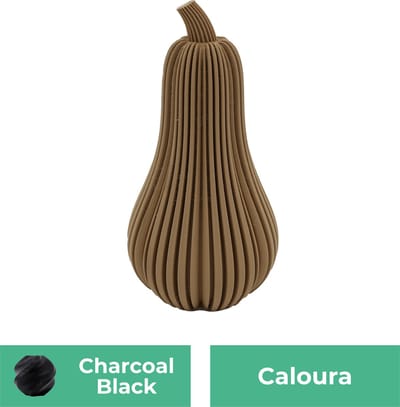 Caloura pompoen beeld – Decoratief beeld - Zwart - 3d geprint beeld – Herfst woondecoratie - :positie: - 11CM