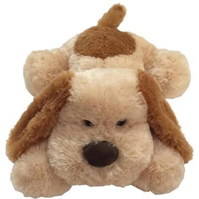Liggende floppy hond knuffel 76cm