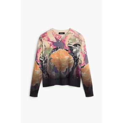 Trui Desigual JERS_ROSE DEGRADE_LACROIX 26WWJF49