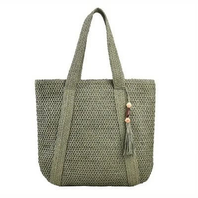 Bovista Strandtas - Ibiza - Tas - Tote Bag - Shopper - Groen