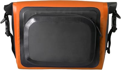 Waterdichte Fietstas - Stuurtas Organizer - Fietsen Onderweg - Veilige Opslag - 23 x 9 x 17 cm - Oranje