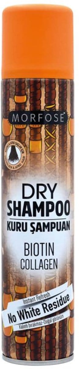 Morfose Biotin & Collagen Dry Shampoo For Dreadlocks KURU SAMPUAN AFRO SACLAR ICIN