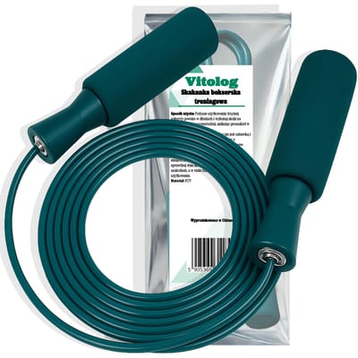 Vitolog - Trainingsstangen - Bokserspringtouw - Met Lagerringen - Verstelbaar - 3m
