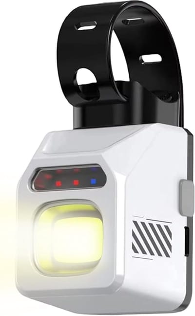 VHV - Fietslamp - oplaadbare fiets voorlamp - Type-C oplaadbaar - waterdicht - voor nachtritten, outdoor ritten, stadsfiets en mountainbike