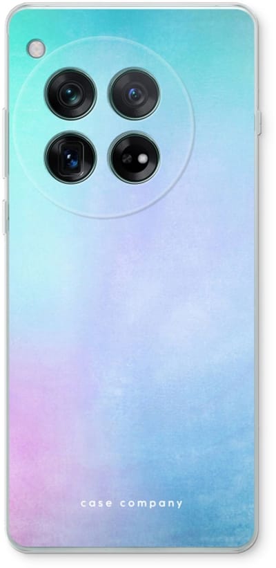 Case Company® - Hoesje geschikt voor OnePlus 12r hoesje - Mist pastel - Soft Cover Telefoonhoesje - Bescherming aan alle Kanten en Schermrand