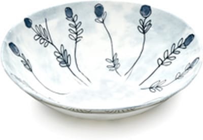 MARNI Midnightflowers - Lage kom M Mirtillo Tea 18 cm - 2 stuks