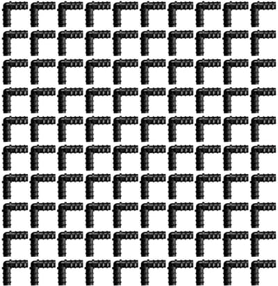 Dailygoods - 100 Stuks 90 Graden Slangaansluitingen voor Irrigatiesystemen