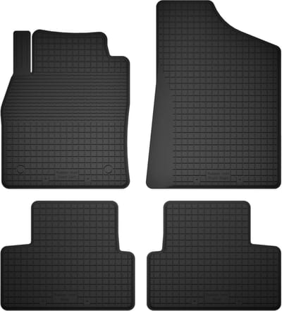 Wielganizator BasicoProtect Serie - Rubber Automatten voor Mazda MX-30 - 1,5 cm Rand - Set van 4
