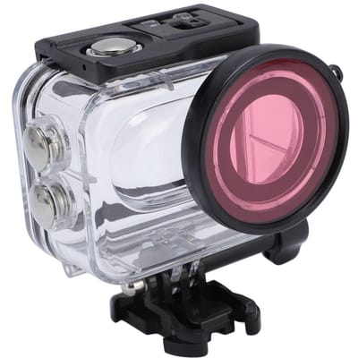 Boîtier Étanche de Plongée 196FT pour Go 3 Coque de Boîtier de Plongée Sous-Marine Protectrice avec Support