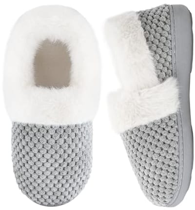 Pantoffels voor dames, warme winterpantoffels met traagschuim, maat 36-43 EU