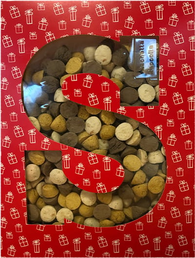 Sint Letterdoosje Pepernoten Koekjes voor Honden Het Sinterklaaskado