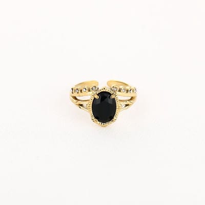 Bijoutheek Ring (Sieraad) Vintage Black