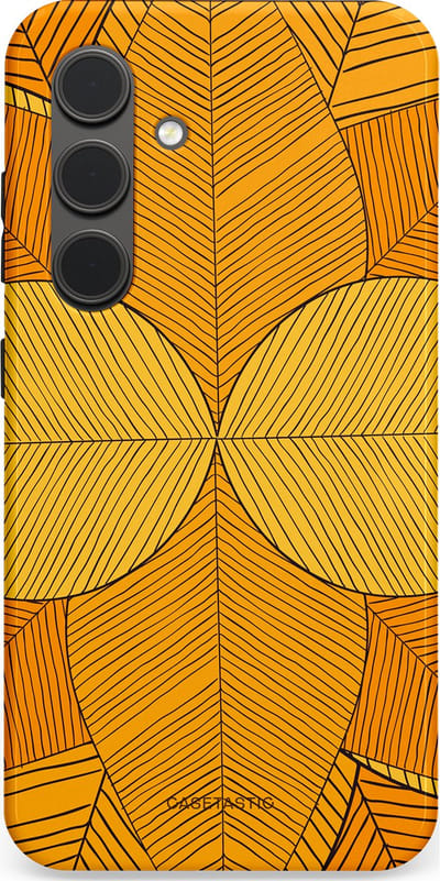 Casetastic Hoesje Geschikt voor Samsung S24 - Stijlvolle Beschermende Duo-layer Case - Rasterblad