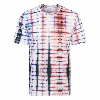 Nike Legend Trainingsshirt met korte mouwen - Short - Maat S - Wit / Wit - Dri-FIT - Hardlopen - Heren Short voor Mannen