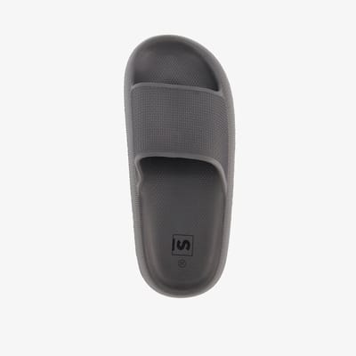 Heren badslippers grijs - Maat 41