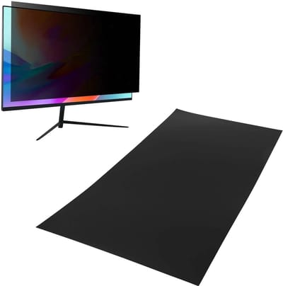OmGoods - Dailygoody - 27 Inch Computer Privacy Screen Filter - Oogbescherming - Anti Glare - Dubbelzijdig - Blauw licht blokkeren - Geschikt voor openbare plaa