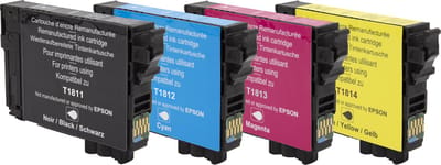 RecycleClub K10339RC inktcartridge 4 stuk(s) Compatibel Hoog (XL) rendement Zwart, Cyaan, Magenta, Geel