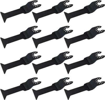 Wovar Multitool zaagjes Hout en Plastic 44 x 78 mm Universeel | Overdoos 10 stuks