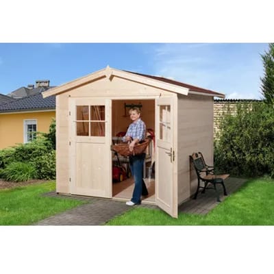 Weka Tuinhuis 224 - Onbehandeld - 227x235cm