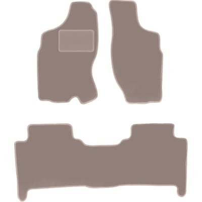 Beige veloursmatten voor: Nissan Terrano II SUV (1993-2005)