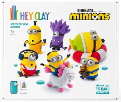 Tomy klei speelset Minions - kleurrijke boetseerklei voor kinderen.