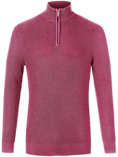 Trui opstaande kraag Van Louis Sayn pink