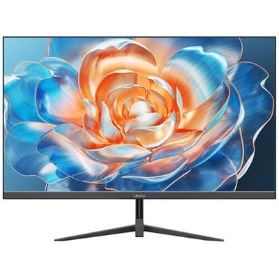 Lepow 27 inch platte desktopmonitor – 100 Hz verversingssnelheid, display met natuurgetrouwe kleuren, lage latentie, ideaal voor werk en ontspanning,