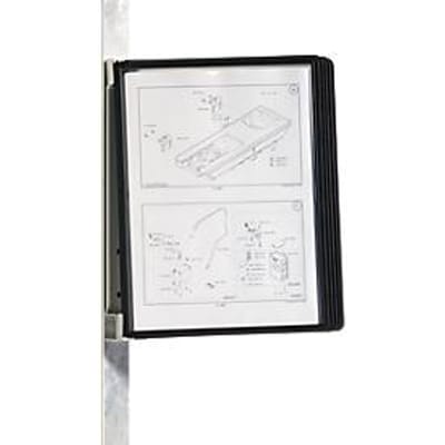 Durable Wandhouder voor bureaustandaard VARIO MAGNET WALL 5 Zwart DIN A4 Aantal meegeleverde displaypanels 5