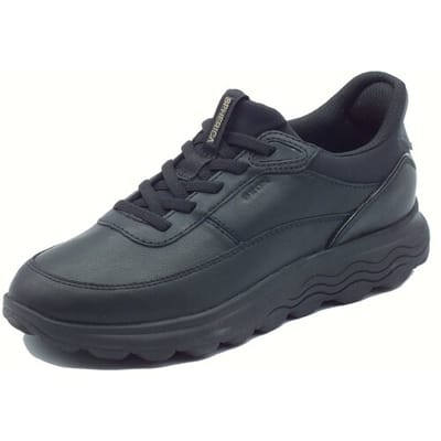 GEOX SPHERICA PLUS DAMES Sneakers - ZWART - Maat 36