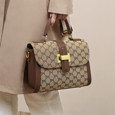 Nieuwe Handtas Crossbody Dames Tas Niche Licht Luxe High-end Moedertas Kleine Tas gray