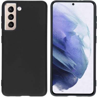 imoshion Hoesje - Geschikt voor Samsung Galaxy S21 - Color Backcover - Zwart