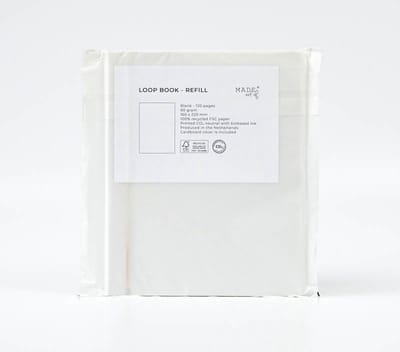 Vulling notitieboek LOOP & LOOP LUXE - Gelinieerd papier - Lijn - Navulling Notitieboek - Journal - Logboek - Notebook - Duurzaam - FSC | MADE out of