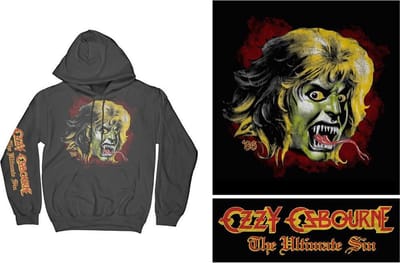Ozzy Osbourne - Ozzy Demon Hoodie/trui - S - Zwart