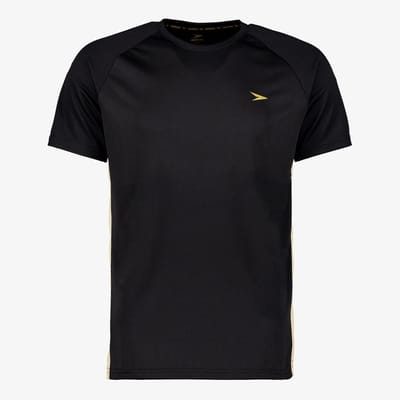 Dutchy heren voetbal T-shirt zwart - Maat S