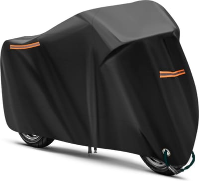 DailySupplies® Motorhoes Waterdicht Buiten - Scooterhoes - Universeel - Zwart
