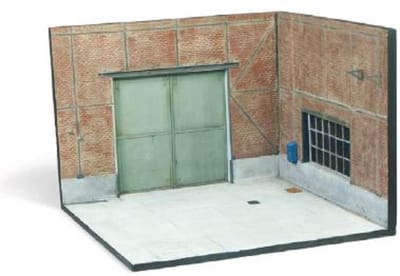 Vallejo Modelbouwpakket Diorama - SC113 Diorama Factory Gate Plastic - 1:35 - Modelbouw