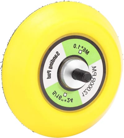 Dailygoods- Schuurschijf 75 mm - Duurzame constructie - Ronde slijpschijf - Nauwkeurig slijpen - Slijtvast - Fijn slijpen zonder beschadigen - Schuurpad