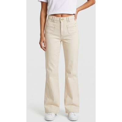 & Other Stories Pa Tammy Jeans White Maat: W24 | Wijde Broeken Outlet | Dames | Wit