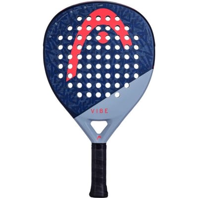 Head Vibe Blrd 2025 Padel Racket (Blauw/grijs/rood)